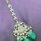 Royal Emerald Glow Maang Tikka
