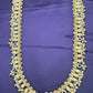Temple-Style Long Haar with Gold-Tone Motifs & Gem Accents