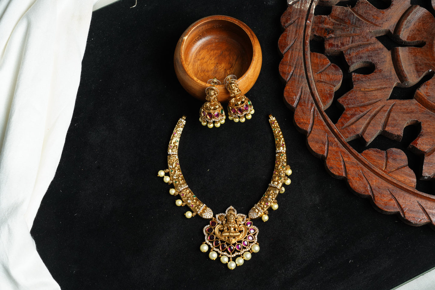Temple necklace