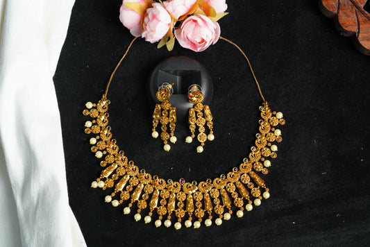 Temple short necklace