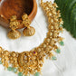 Temple pastel short necklace