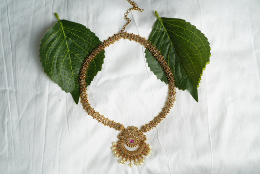 Temple long necklace