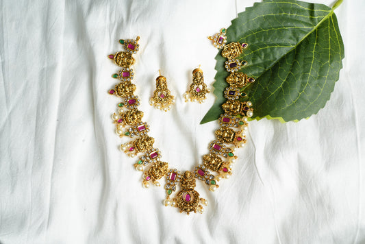 Temple laxmi necklace