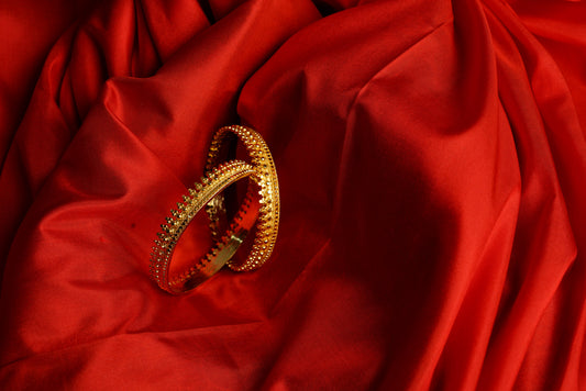 Golden Pachodi bangles