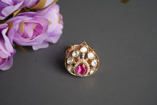 kundan ring
