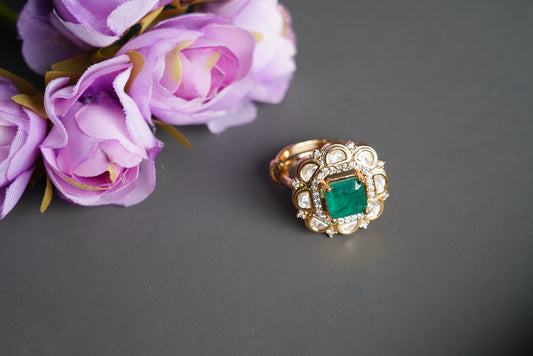 kundan ring