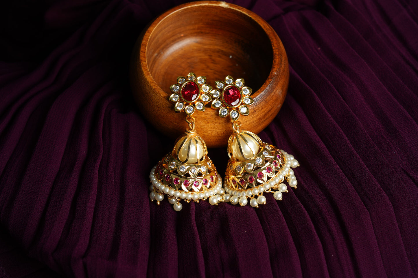 Gold Big Jhumka