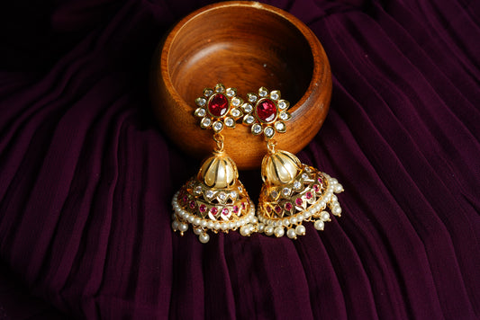 Gold Big Jhumka