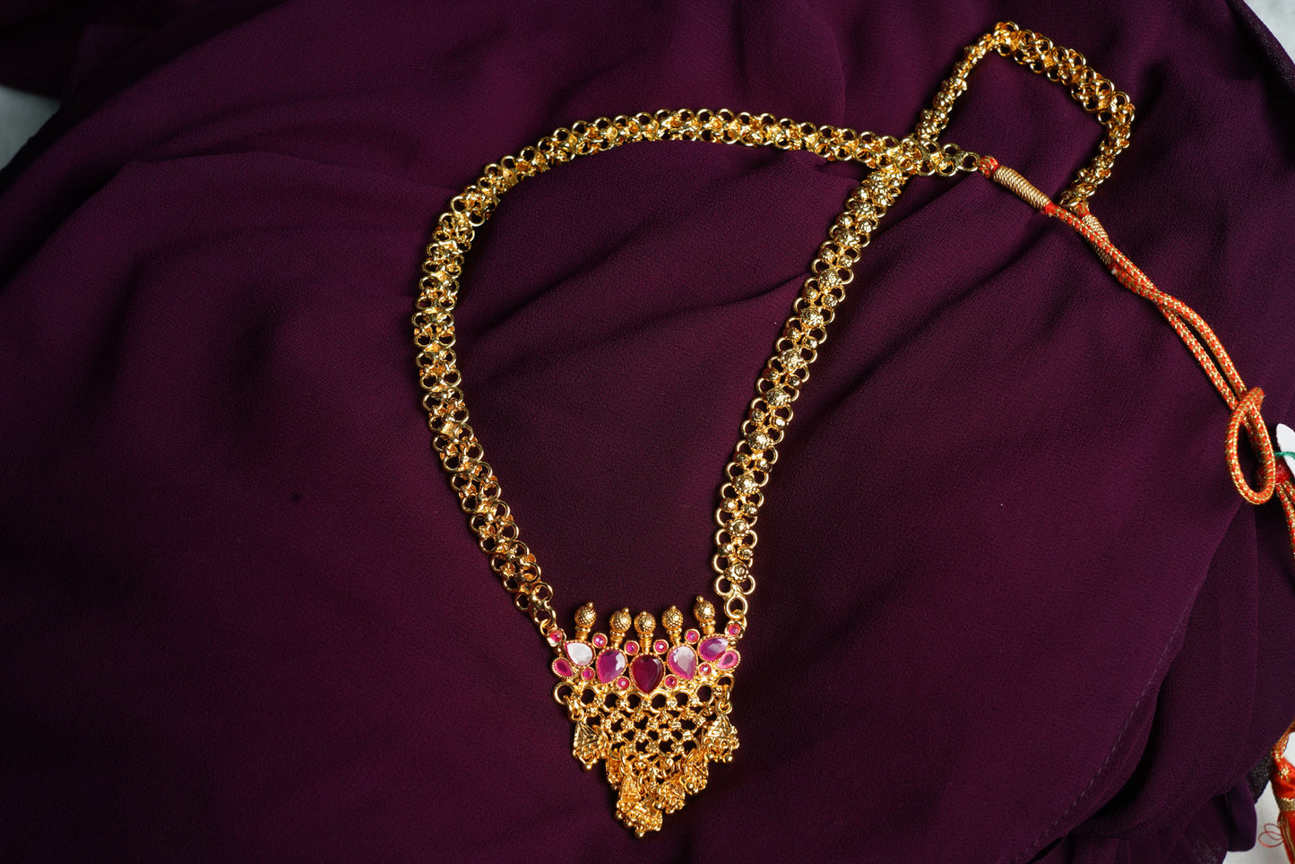 Long Gold Necklace