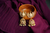 Traditional Gold Jhumka Earrings