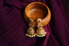 Royal Kundan-Style Gold Jhumkas
