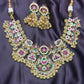 Kundan Floral Choker Necklace Set