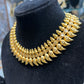 Royal Maharashtrian Leaf Motif Statement Necklace