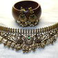 Antique Peacock Choker Set – With Pearl & Kemp Detailing