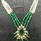 Royal Emerald & Kundan Bridal Necklace