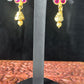 Ruby Glow Mini Jhumkas