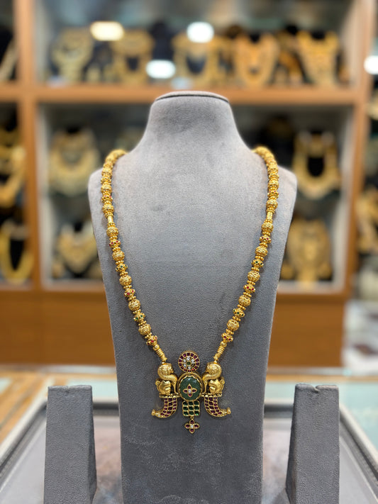 Antique Gold Temple Necklace