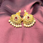 Traditional Gold-Tone Jhumka Earrings