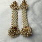 Lakshmi Pearl Temple Earrings – Pakke Style