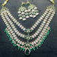 Emerald Princess Layered AD Necklace Set