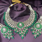 Grand Emerald Polki Maharani Set