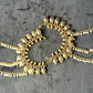 Antique Leaf Motif Ear Cuffs with Pearl Chains – Festive Heritage Design