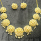 Designer Pearl Gajra Necklace Set
