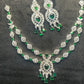 Emerald Majesty Layered Necklace Set