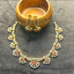 Ruby Drop Elegance Necklace Set