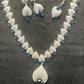 Blue Royale CZ Necklace Set