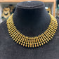 Royal Leaf-Spike Statement Necklace