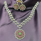 Lotus Charm Necklace Set