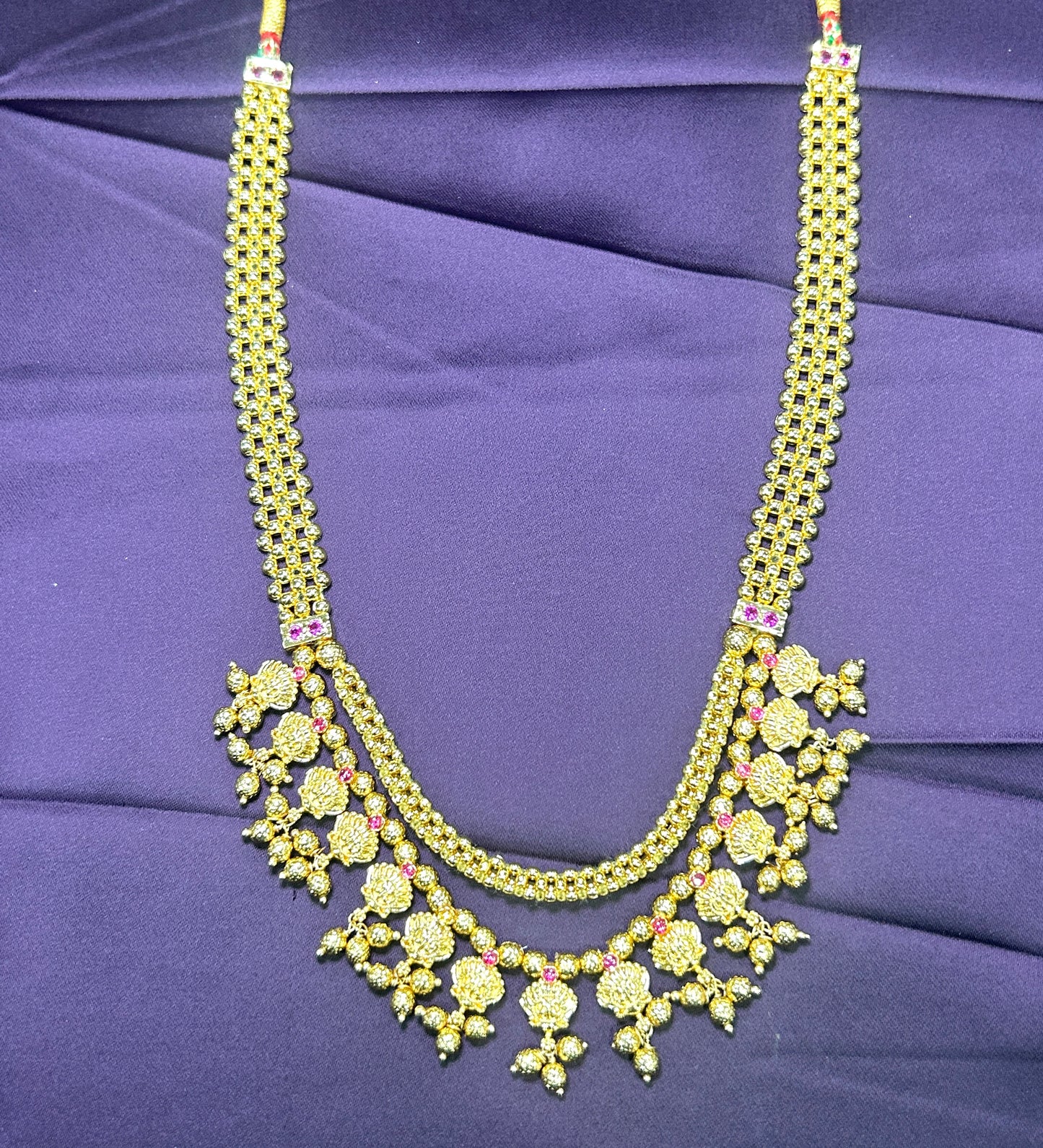 Traditional Maharashtrian Kolhapuri Saaj Necklace