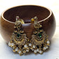 Antique Peacock Choker Set – With Pearl & Kemp Detailing