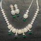 Emerald Grace CZ Necklace Set