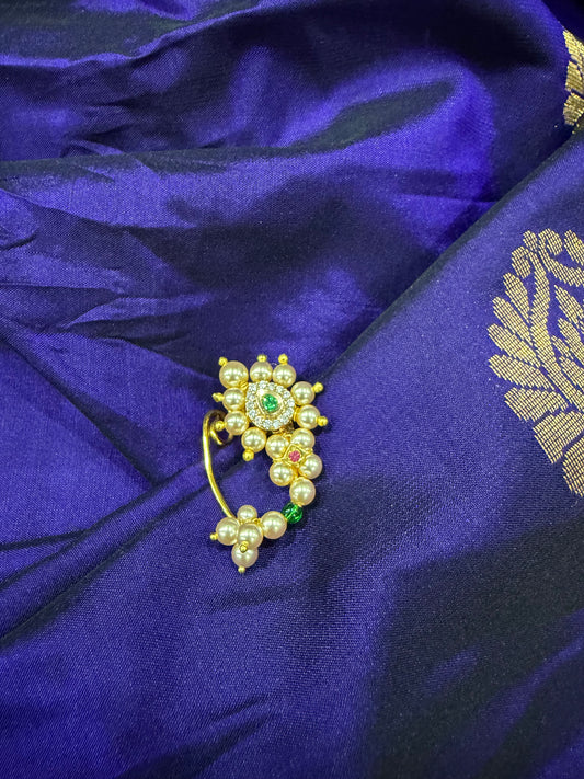 पेशवाई मोती नथ(Peshvai Moti Nath)