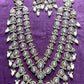 Grand Bridal Layered Necklace Set with Earrings