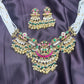 Kundan & Beaded Heritage Necklace Set