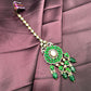 Royal Emerald Maang Tikka