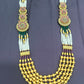 Heritage Multi-Layer Bead Necklace with Floral Discs