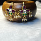 Four-Petal Kundan Bugdi Earrings