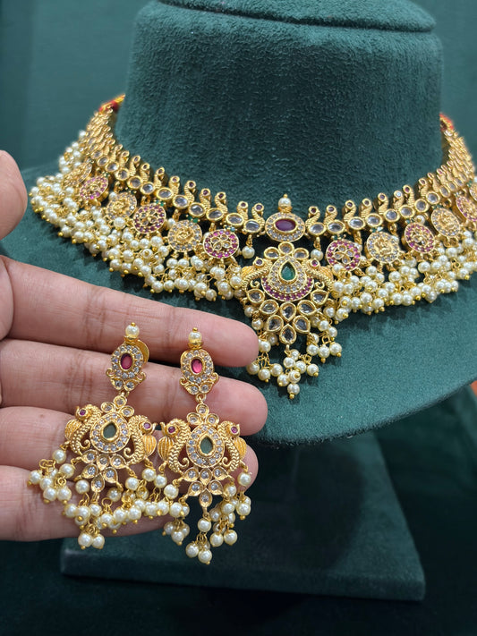 Rajmayuri Heritage Choker Set
