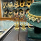 Royal Emerald & Pearl Kundan Choker Necklace with jhumkas