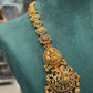 Heritage Lakshmi Multilayer Antique Gold Necklace Set